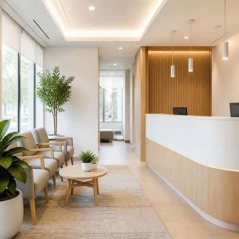 Recepsioni i klinikës